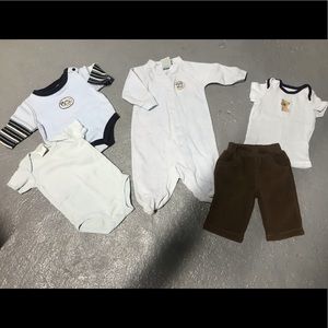 5 piece baby boy bundle